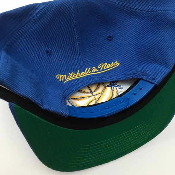 🏀 GSW NBA Hardwood Classics Mitchell & Ness SnapBack hat cap 🧢 OSFA - Picture 3 of 4
